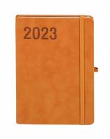 Okładka książki Kal 2023 Nuba A5 TDW brązowy