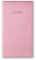 Okładka książki KAL 2025 A6 TYGODNIOWY OPRAWA VIVELLA - Pudrowy róż