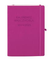 Okładka książki Kal Naucz 2024/2025 B5 TDW różowy