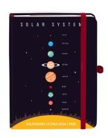 Okładka książki Kal Ucznia 2024/2025 B6 TNS kosmos