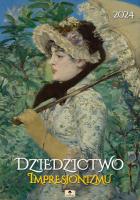 Opakowanie Kalenadarz 2024 ścienny A2 dziedzictwo Impresjonizmu V.1