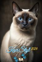 Opakowanie Kalenadarz 2024 ścienny A3 koci styl V.5