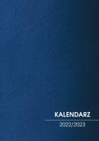 Okładka książki Kalendarz 2022/2023 niebieski