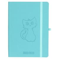 Opakowanie Kalendarz 2022/23 B6 tyg. Salsa turkus-kotek