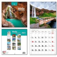 Opakowanie Kalendarz 2023 13 Plansz Woda