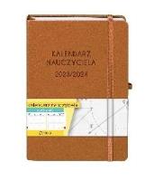 Okładka książki Kalendarz 2023/2024 A5 nauczyciela TDW brązowy