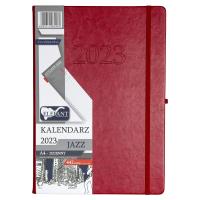 Opakowanie Kalendarz 2023 A4 Jazz dzienny czerwony