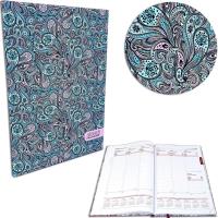 Opakowanie Kalendarz 2023 A4 tygodniowy soft touch turkus