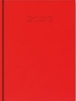 Opakowanie Kalendarz 2023 A5 dzienny vivella czerwony