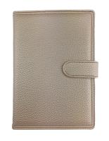 Opakowanie Kalendarz 2023 A5 dzienny z zapięciem ekoskóra perłowy