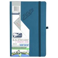 Opakowanie Kalendarz 2023 A5 tyg. Hip hop atramentowy ELEFANT