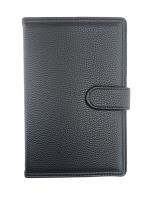 Opakowanie Kalendarz 2023 A5 tygodniowy z zapięciem ekoskóra czarny