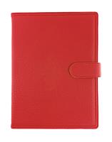 Opakowanie Kalendarz 2023 B5 dzienny z zapięciem ekoskóra czerwony
