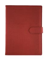 Opakowanie Kalendarz 2023 B5 tygodniowy z zapięciem krokodyl czerwony