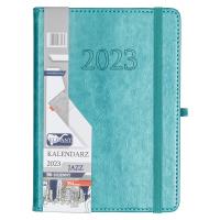 Opakowanie Kalendarz 2023 B6 dzienny Jazz turkusowy ELEFANT