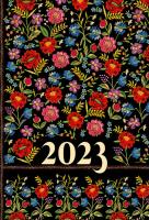 Opakowanie Kalendarz 2023 B6 dzienny soft wyszywanka