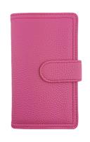 Opakowanie Kalendarz 2023 B6 dzienny z zapięciem ekoskóra malinowy