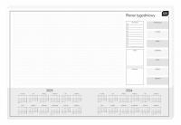 Opakowanie Kalendarz 2023 Biuwar 59x40cm Basic (30 kart)