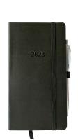 Opakowanie Kalendarz 2023 flex z gumką Dl tygodniowy czarny V3