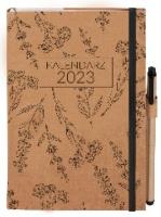 Okładka książki Kalendarz 2023 Karft leśny A5 rośliny TNS ANTRA