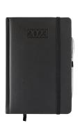 Opakowanie Kalendarz 2023 lux z gumką B5 dzienny V3 czarny