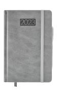 Opakowanie Kalendarz 2023 lux z gumką B5 dzienny V4 szary