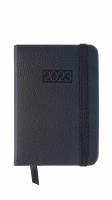 Opakowanie Kalendarz 2023 lux z gumką kieszonkowy czarny V9