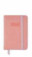 Opakowanie Kalendarz 2023 lux z gumką kieszonkowy różowy V6