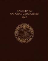 Okładka książki Kalendarz 2023 National Geographic tygodniowy brązowy