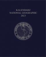 Okładka książki Kalendarz 2023 National Geographic tygodniowy granatowy