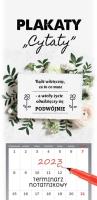 Opakowanie Kalendarz 2023 Notatnikowy Cytaty ARTSEZON