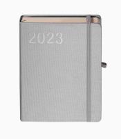 Okładka książki Kalendarz 2023 Rubi A5 srebrny DNS