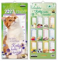 Opakowanie Kalendarz 2023 ścienny planer Koty