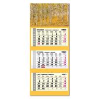 Opakowanie Kalendarz 2023 trojdzielny lux Brzozy