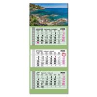 Opakowanie Kalendarz 2023 trojdzielny lux Korsyka