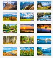 Kalendarz 2023 Trójdzielny LUX MIX. Autor:   Praca zbiorowa. SmakLiter.pl Okładka książki Kalendarz 2023 Trójdzielny LUX MIX