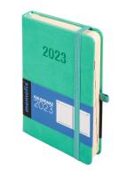 Opakowanie Kalendarz 2023 Vivella Memofix B6 turkusowy DNS