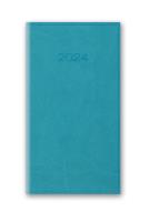 Opakowanie Kalendarz 2024 11T A6 TURKUSOWY KIESZONKO