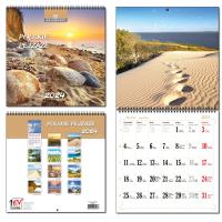 Opakowanie Kalendarz 2024 30x60 13 plansz Polskie Pejzaże