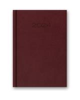 Opakowanie Kalendarz 2024 41D B6 bordowy