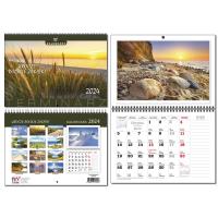 Opakowanie Kalendarz 2024 A4 terminarz 13 plansz PL Zakątki