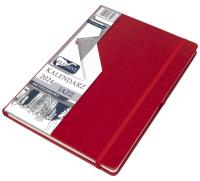 Opakowanie Kalendarz 2024 A4 tygodniowy Jazz czerwony