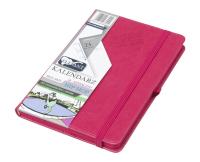 Opakowanie Kalendarz 2024 A5 18M + notes Hip hop karmazynowy