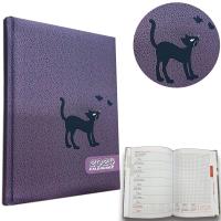 Opakowanie Kalendarz 2024 A5 tygodniowy Kot w śliwce