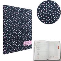 Opakowanie Kalendarz 2024 A5 tygodniowy Stokrotki na granacie