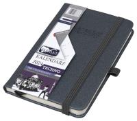 Opakowanie Kalendarz 2024 A6 tygodniowy Techno grafitowy