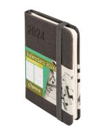 Okładka książki Kalendarz 2024 Awangarda A7 grafit TDW