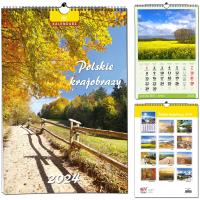 Opakowanie Kalendarz 2024 B3 7 plansz Polskie Krajobrazy