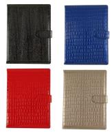 Opakowanie Kalendarz 2024 B5 dzienny z zapięciem krokodyl mix