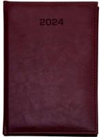 Kalendarz 2024 dzienny A4 Nebraska brąz. Wydawca: ANIEW. SmakLiter.pl Opakowanie Kalendarz 2024 dzienny A4 Nebraska brąz